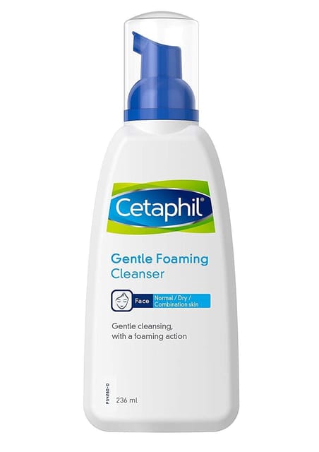 Cetaphil Gentle Foaming Cleanser, 236 ml