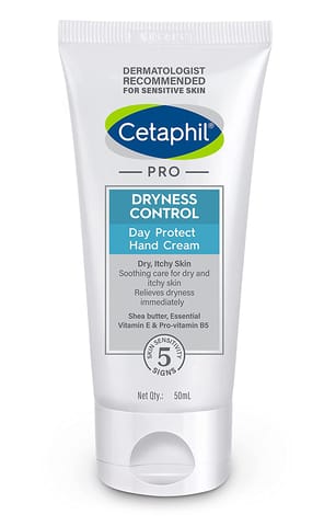 CETAPHIL PRO DRYNESS CONTROL DAY PROTECT HAND CREAM 50ML TUBE